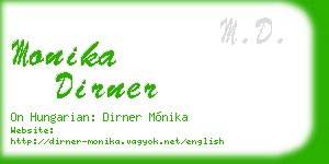 monika dirner business card